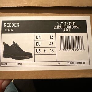 Dr. Martens Black Reeder Men's Oxfords